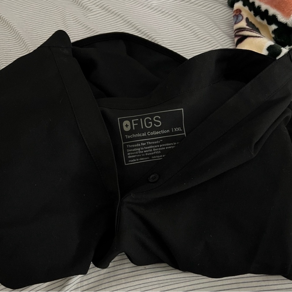 Figs pants and shirts
